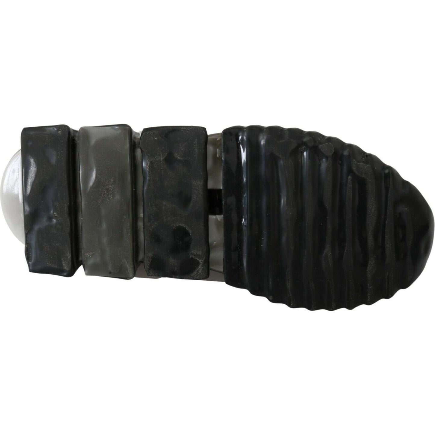 Dolce & Gabbana Black White SORRENTO Sport Stretch Sneakers