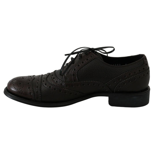 Dolce & Gabbana Elegant Wingtip Derby Dress Shoes Dolce & Gabbana