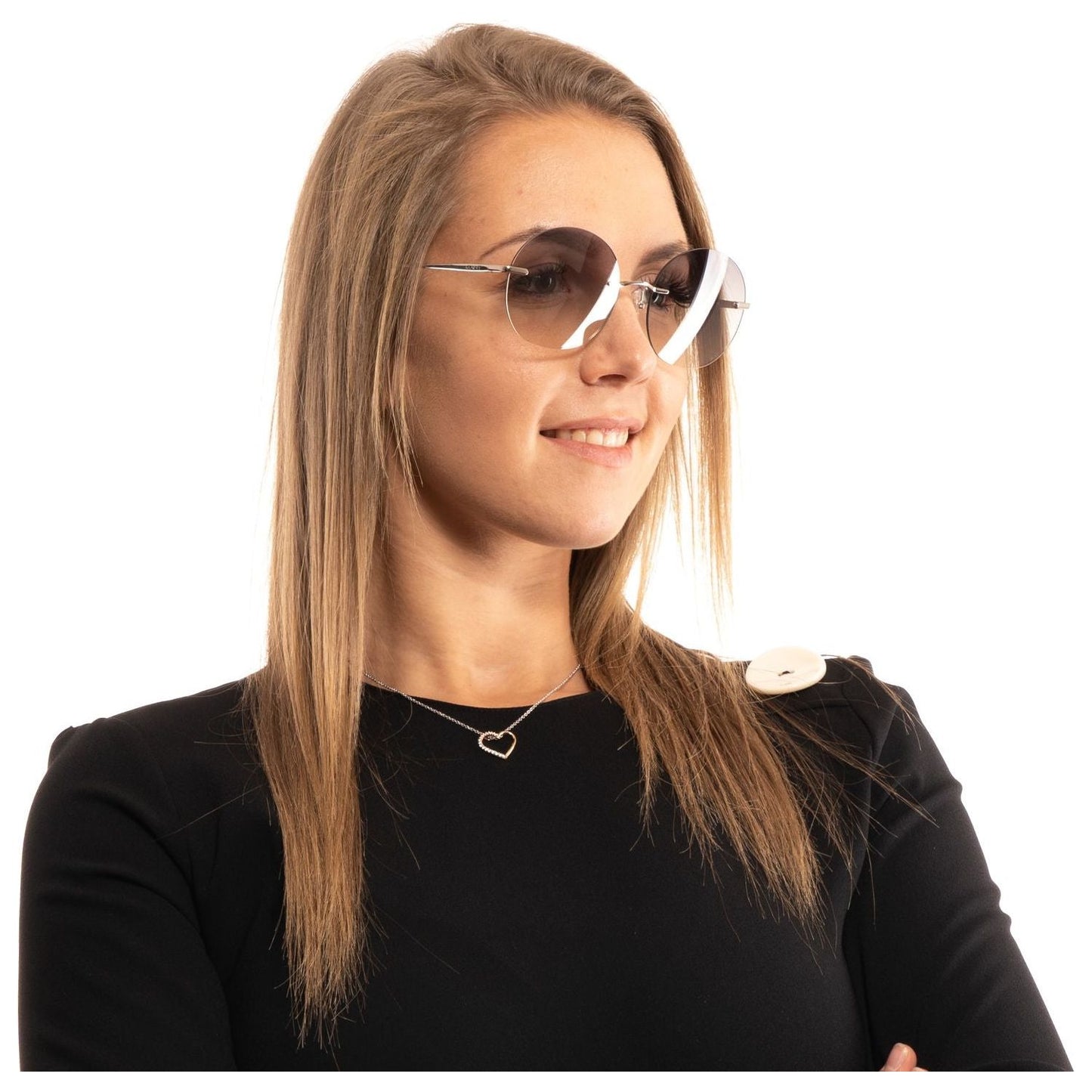 Gray Women Sunglasses