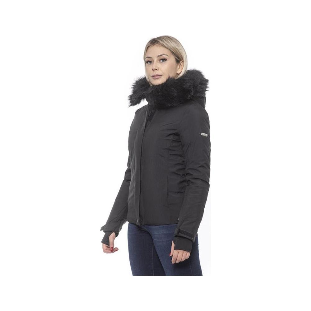 Trussardi Collection Black  Jackets & Coat black-jackets-coat-1