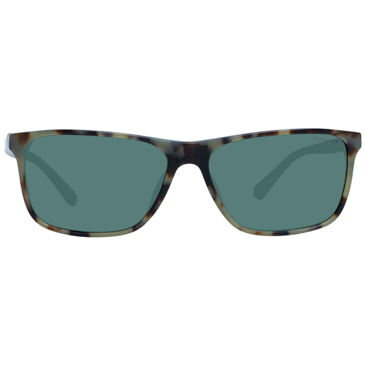 Brown Unisex Sunglasses