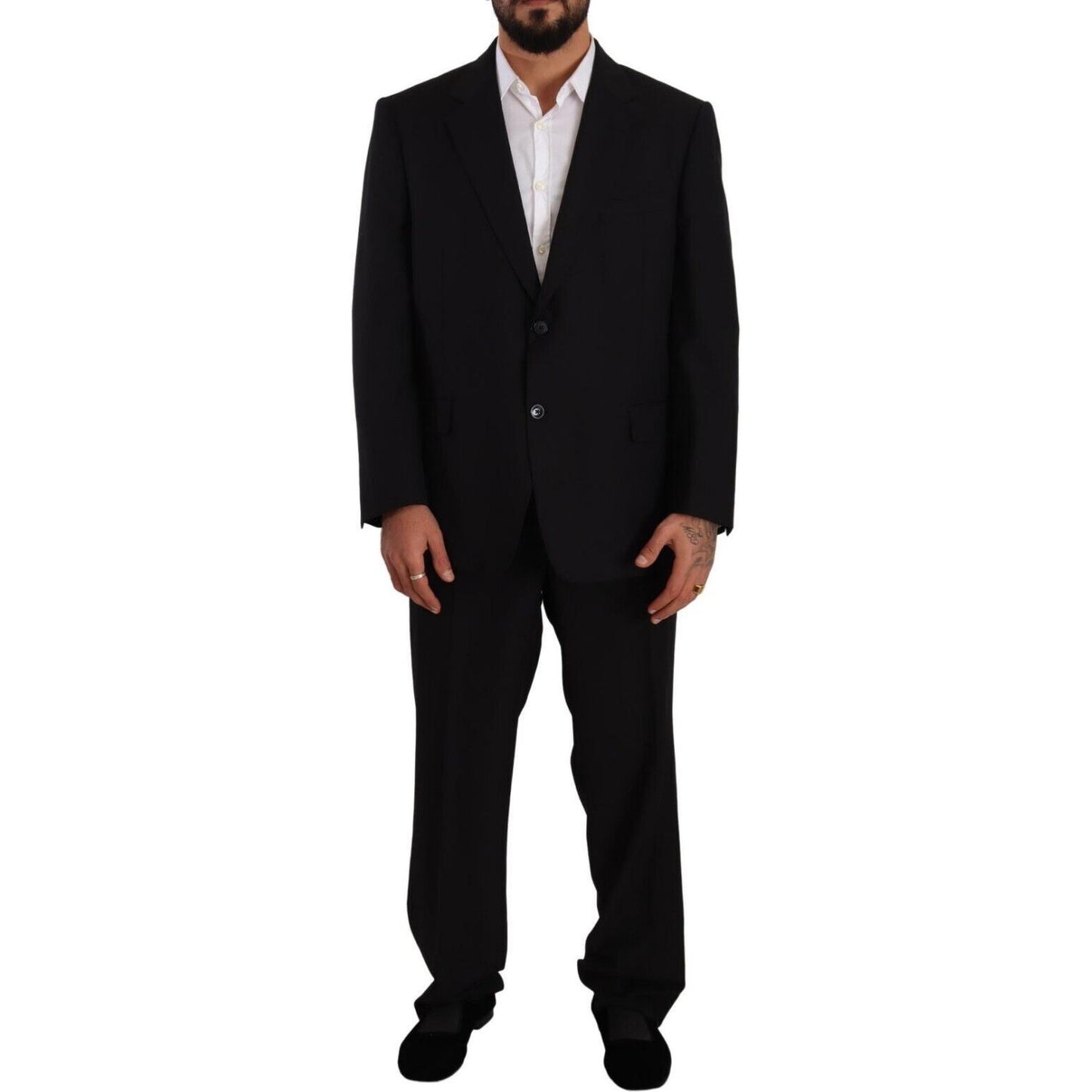 Elegant Two-Piece Deconstructed Suit