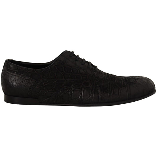 Elegant Exotic Leather Oxford Shoes