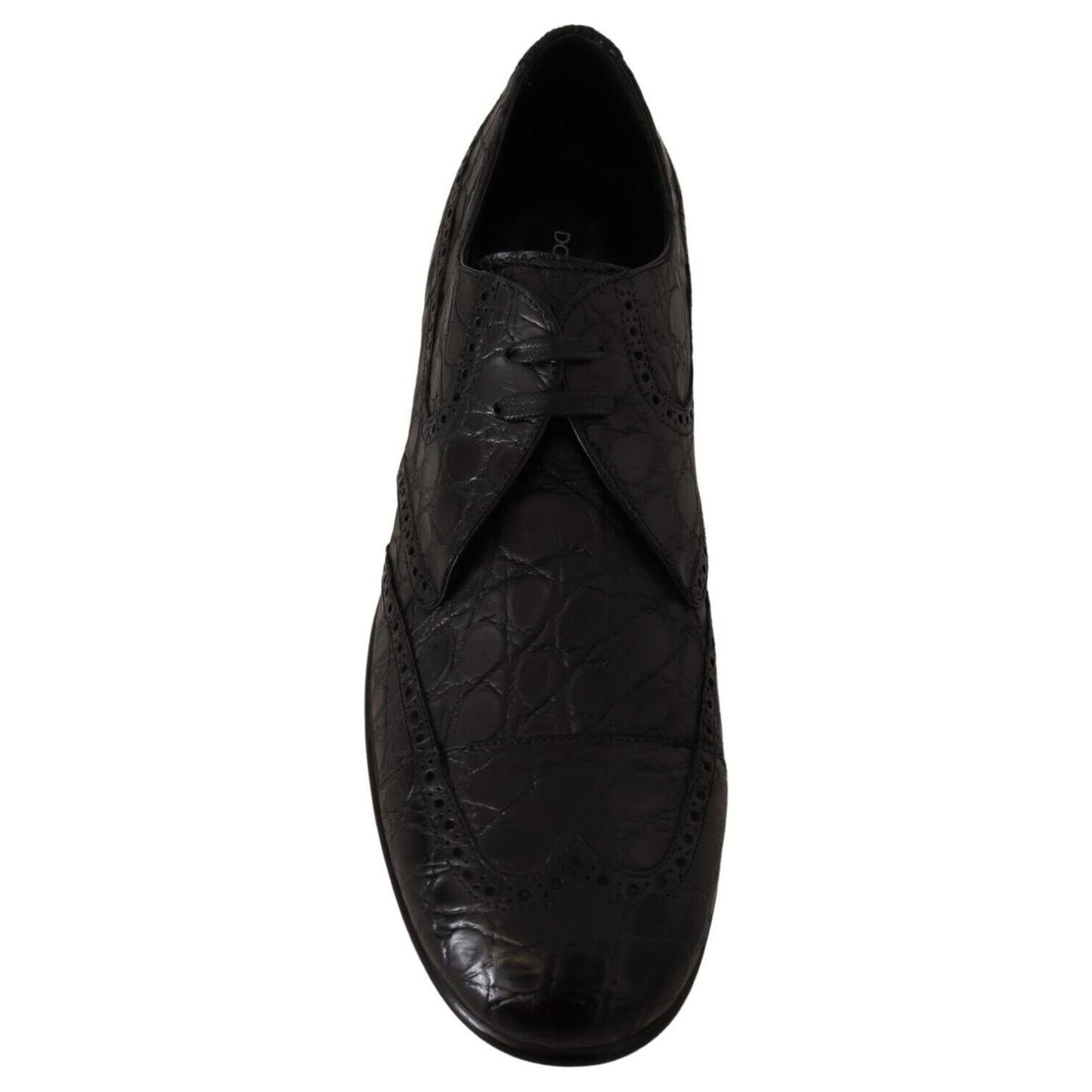 Exquisite Exotic Leather Derby Shoes