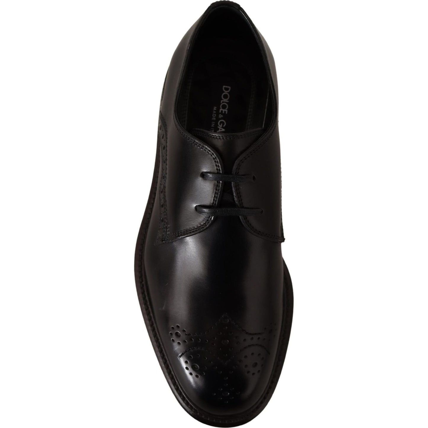 Elegant Black Derby Dress Shoes