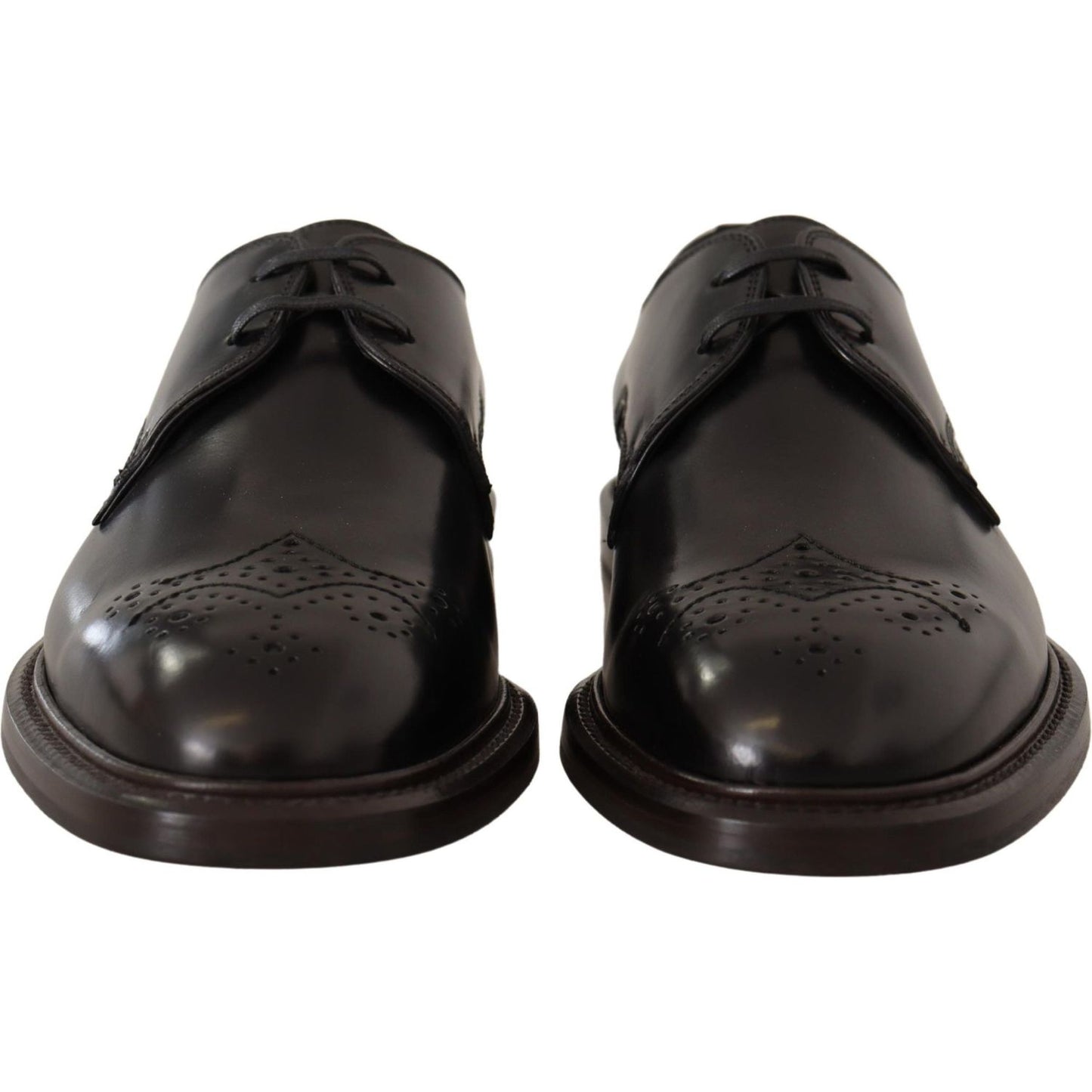 Elegant Black Derby Dress Shoes