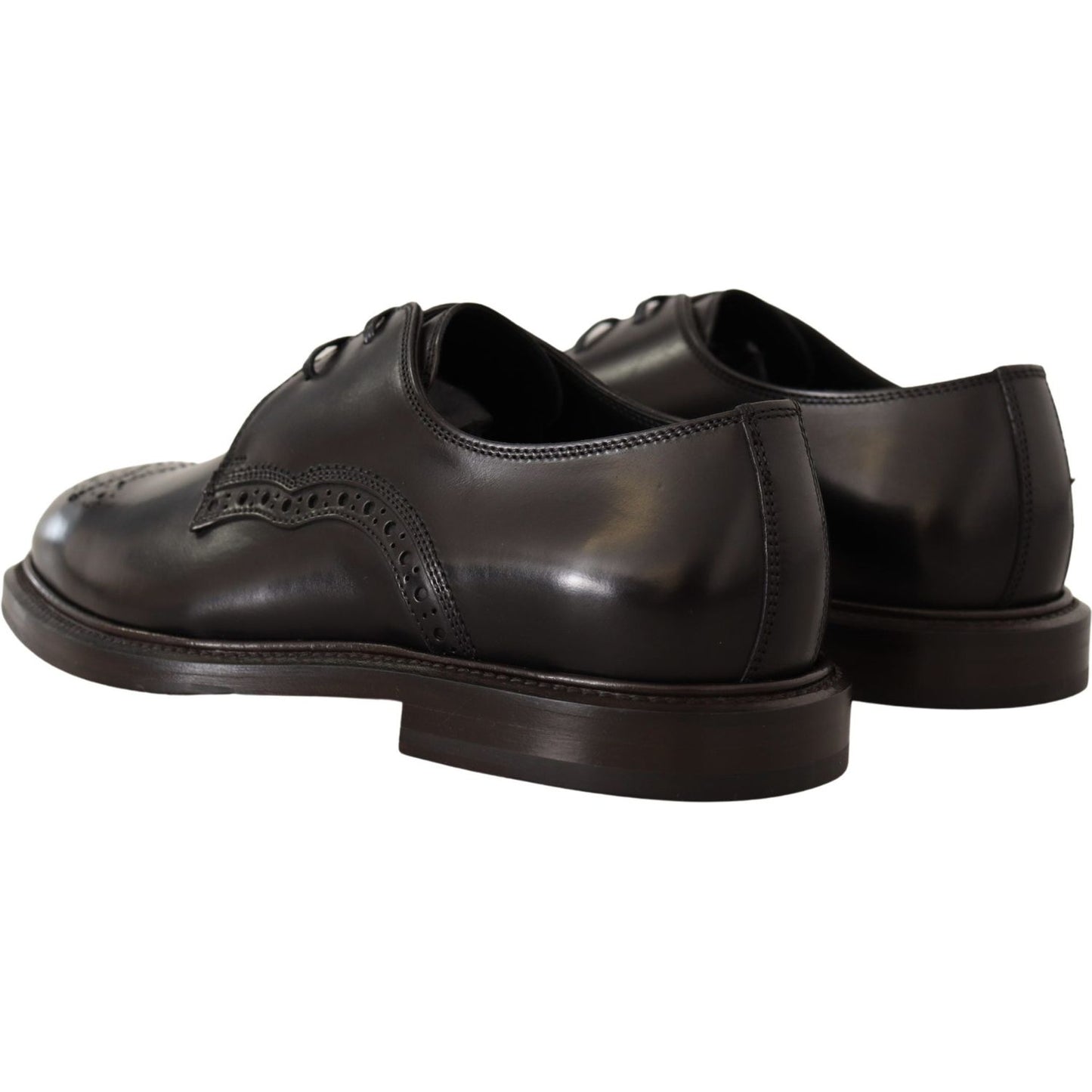 Elegant Black Derby Dress Shoes