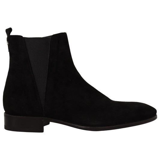 Elegant Suede Leather Chelsea Boots