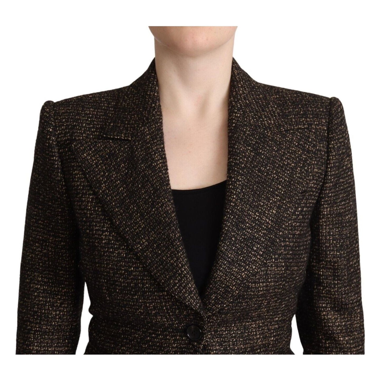 Chic Wool Blend Suit Set