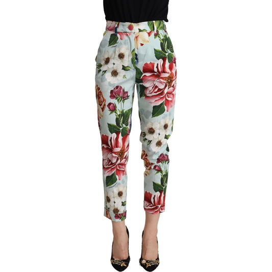 Elevate Your Chic with Floral Tapered Pants