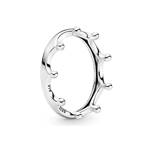 PANDORA JEWELS Mod. SPARKLING CROWN - RING - Size 52 DESIGNER FASHION JEWELLERY PANDORA