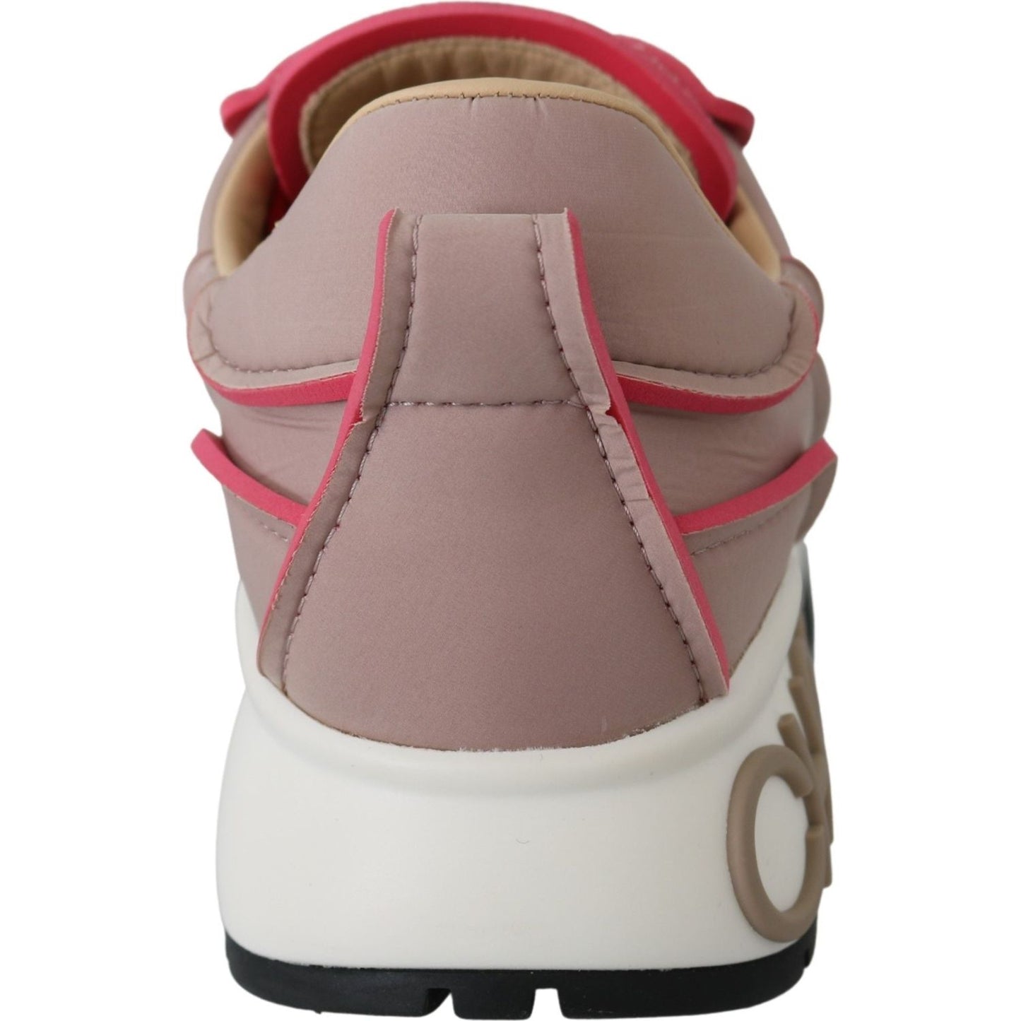 Ballet Pink Chic Padded Sneakers