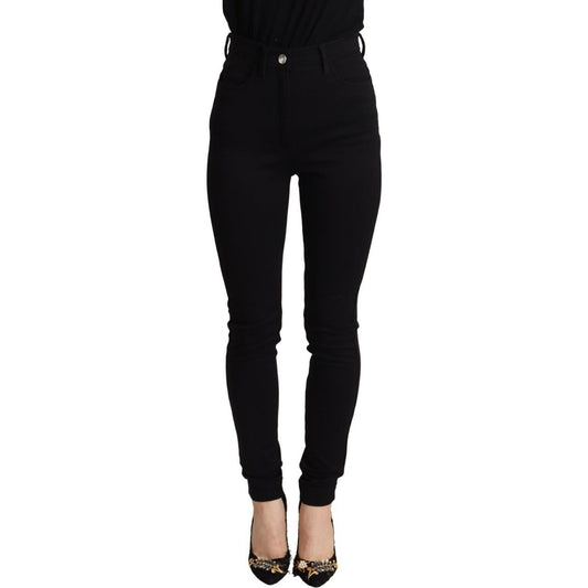 Elegant High-Waisted Slim Fit Pants