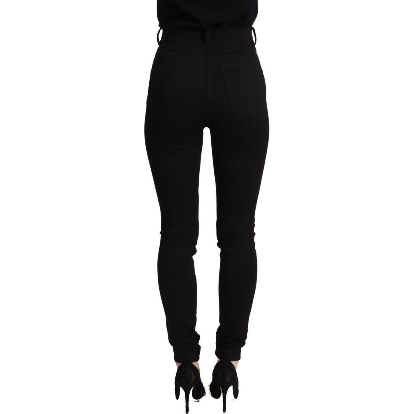 Elegant High-Waisted Slim Fit Pants