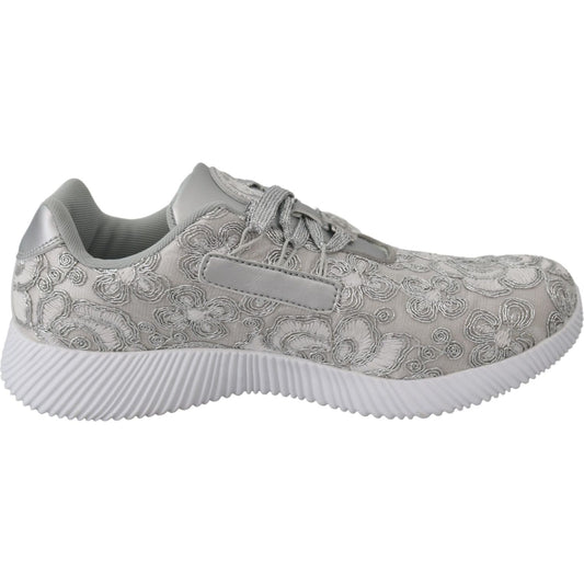 Silver Gleam Runner Joice Sneakers