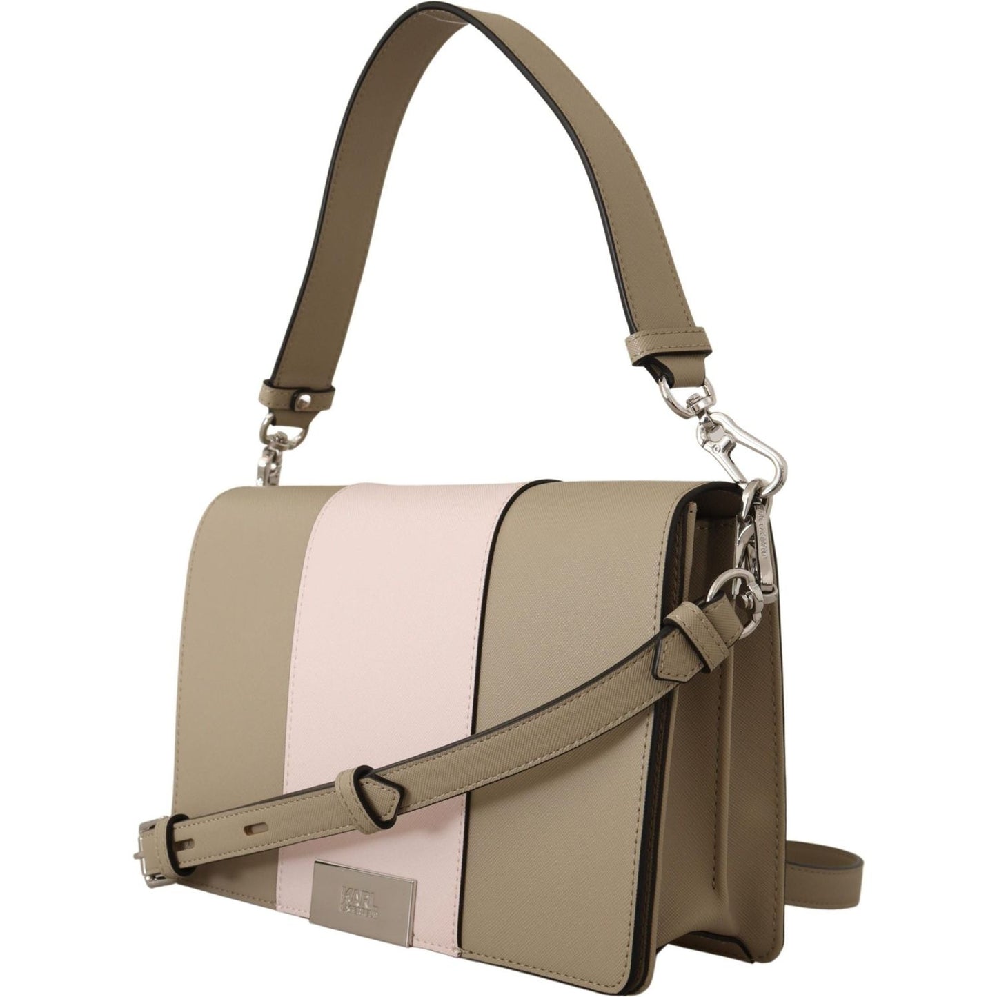 Chic Sage Shoulder Bag with Dual Straps