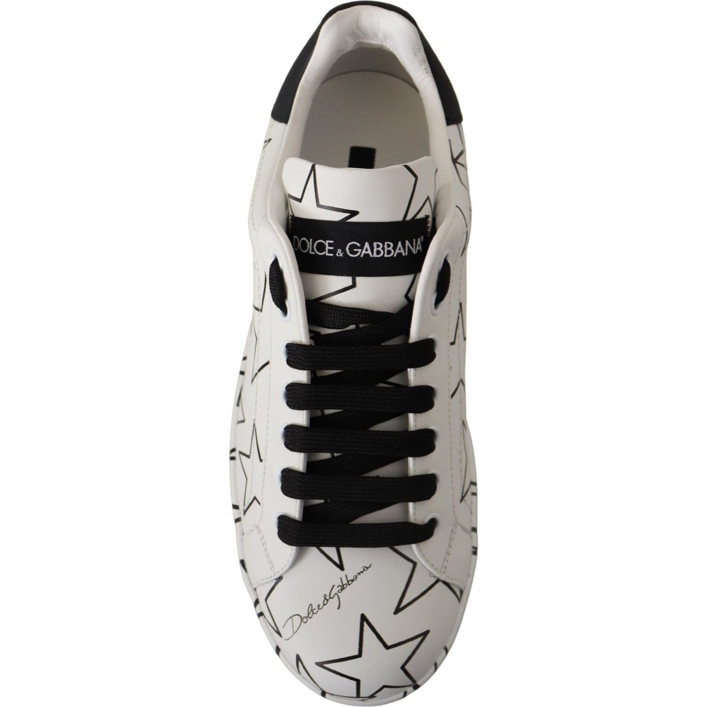 Elegant Star-Patterned Low-Top Sneakers