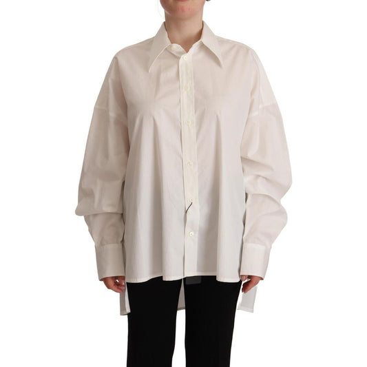 Timeless White Polo Top - Elegance Meets Comfort