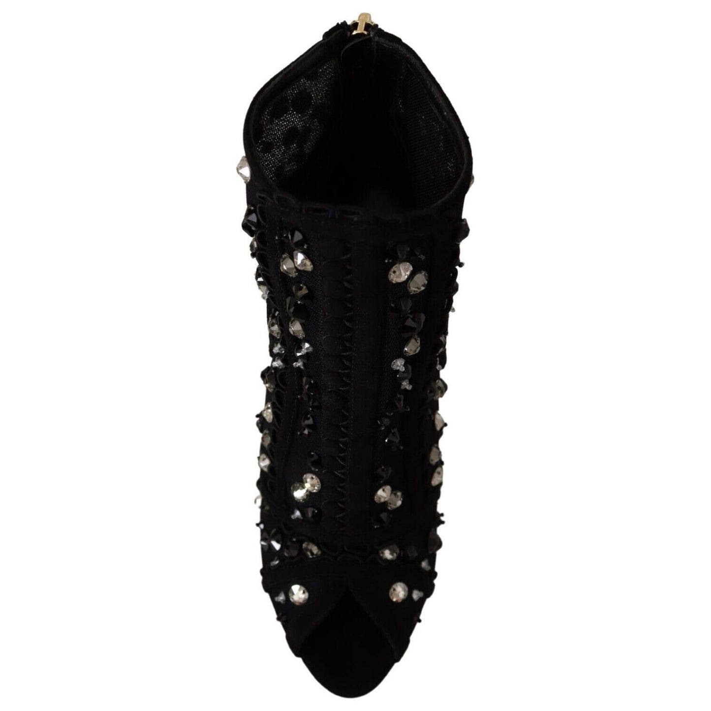 Embellished Crystal Short Boots