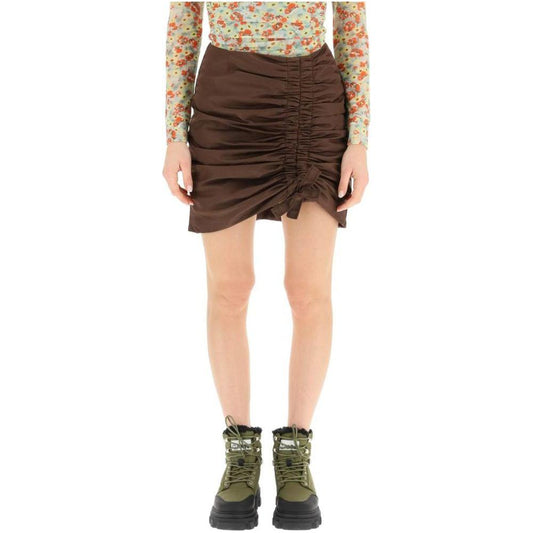 Ganni Brown  Skirt brown-skirt-1