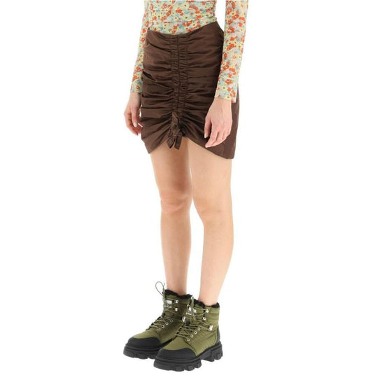 Ganni Brown  Skirt brown-skirt-1