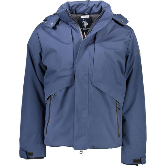 U.S. POLO ASSN. Classic Blue Waterproof Hooded Jacket U.S. POLO ASSN.