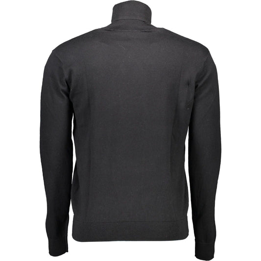 U.S. POLO ASSN. Elegant High Collar Cotton Cashmere Sweater U.S. POLO ASSN.