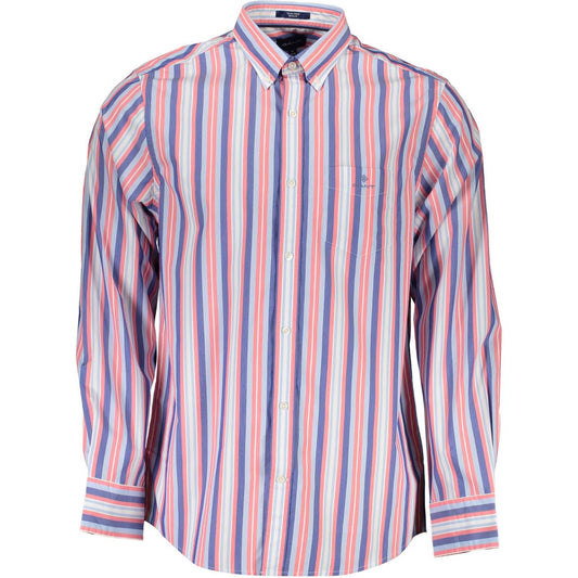 Summertime Elegance Pink Short Sleeve Shirt Gant