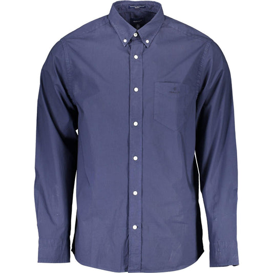 Gant Classic Blue Organic Cotton Shirt Gant