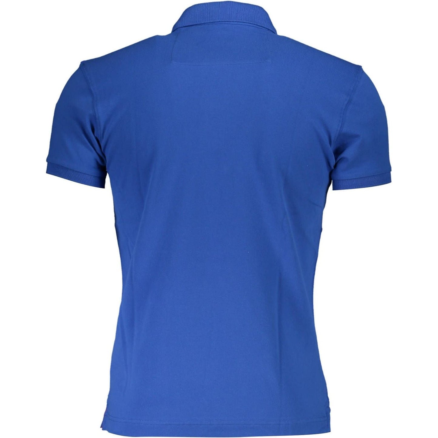 Slim Fit Embroidered Polo with Contrast Details