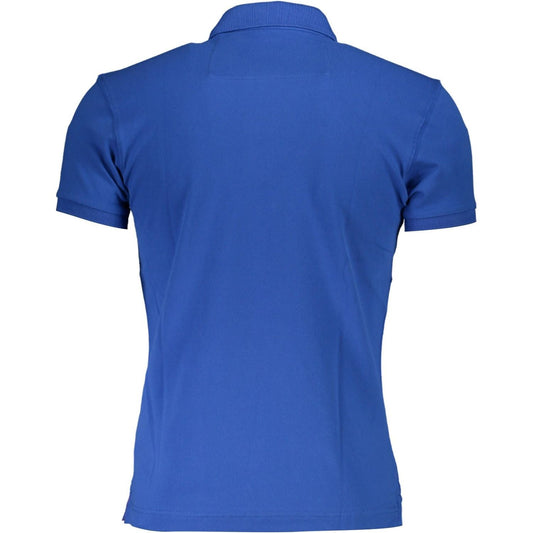 Slim Fit Embroidered Polo with Contrast Details