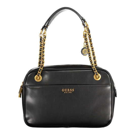 Elegant Black Chain Shoulder Bag