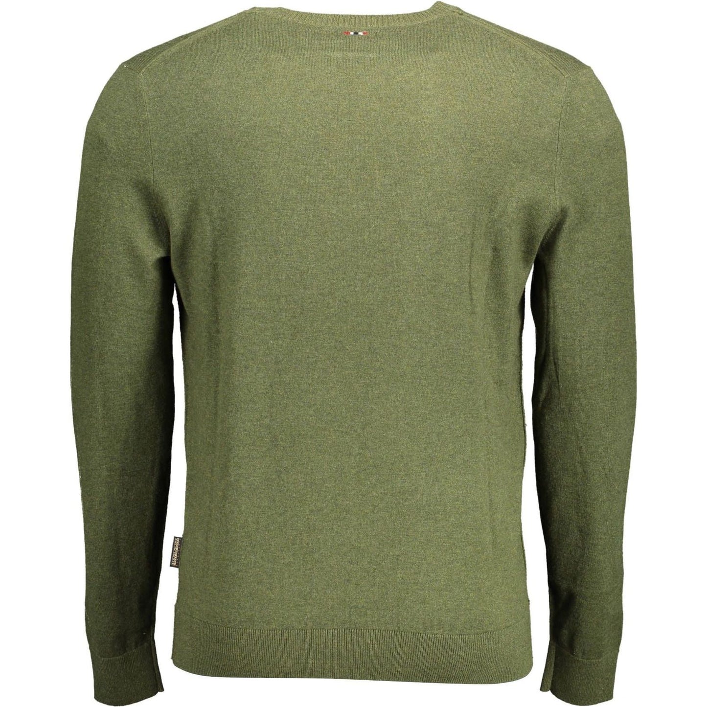 Emerald Crew-Neck Embroidered Sweater