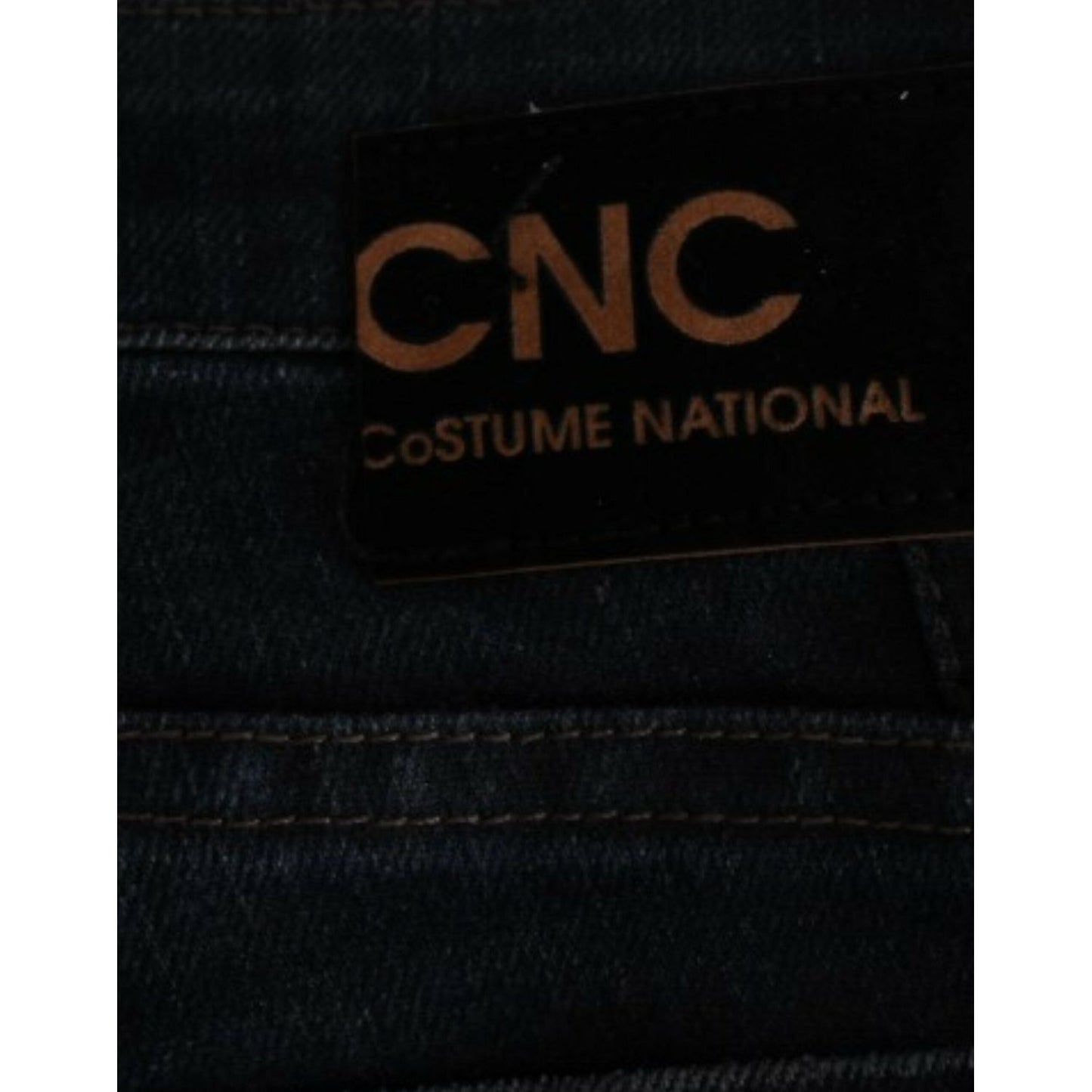 Costume National Chic Superskinny Blue Denim Jeans blue-skinnny-leg-jeans