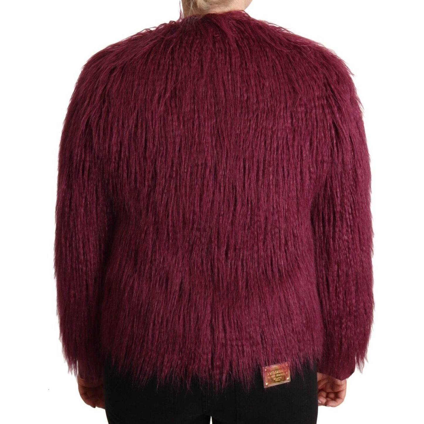 Bordeaux Chic Pullover Jacket