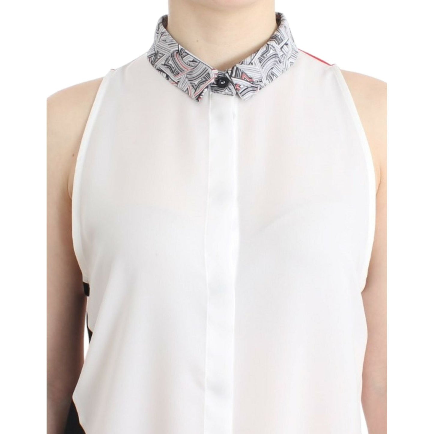 Costume National | Asymmetric Hem Button-Up Shirt Dress| McRichard Designer Brands   