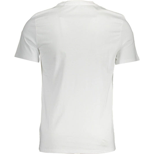 Sleek Slim Fit V-Neck Logo Tee