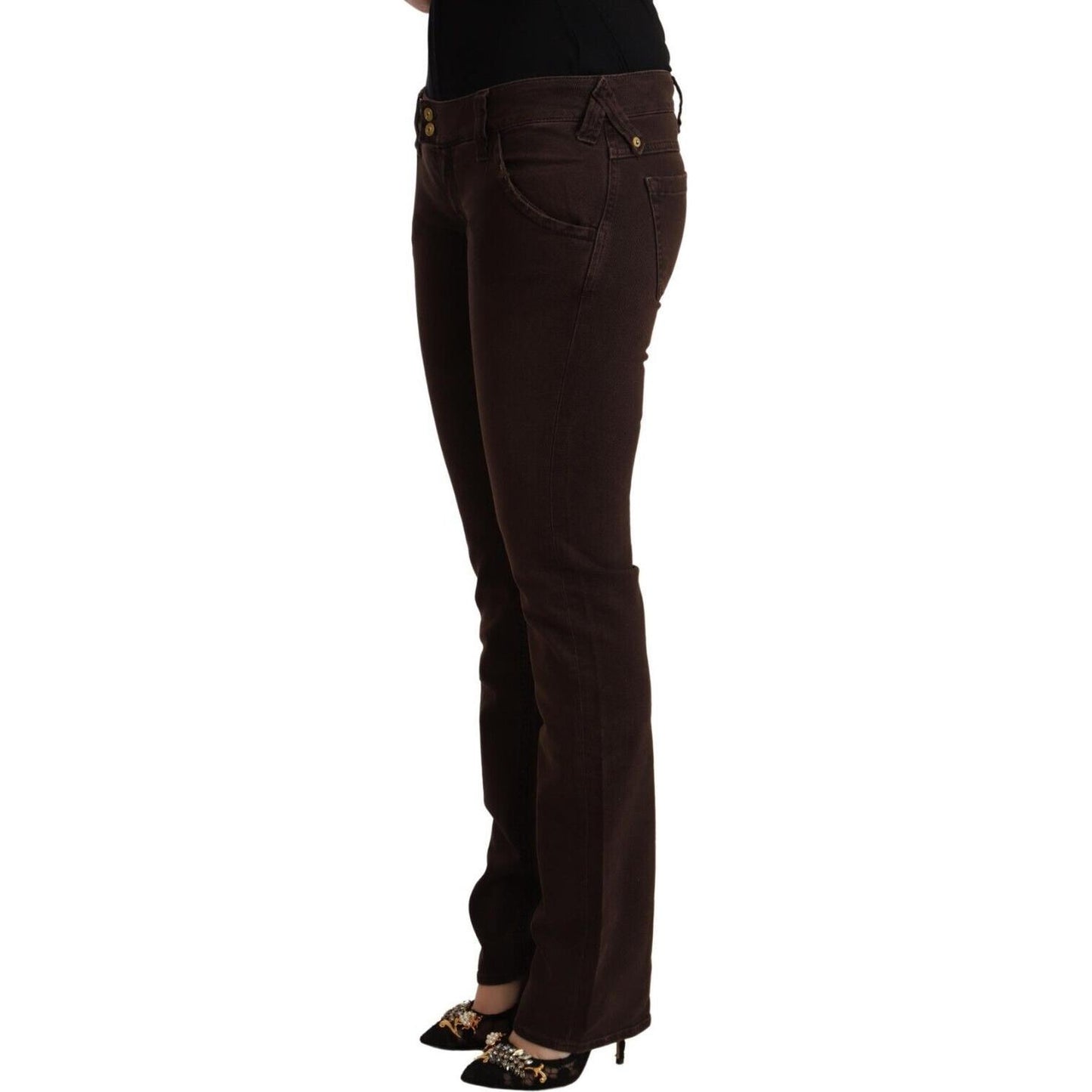 Elegant Slim Fit Cotton Stretch Jeans