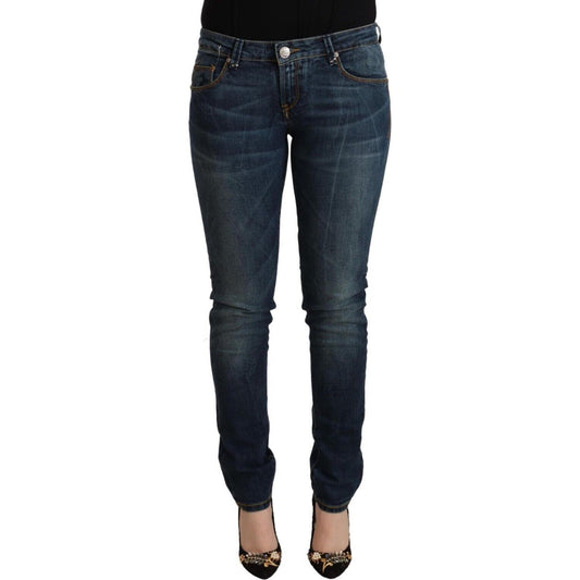 Chic Slim-Fit Low Waist Skinny Jeans Acht