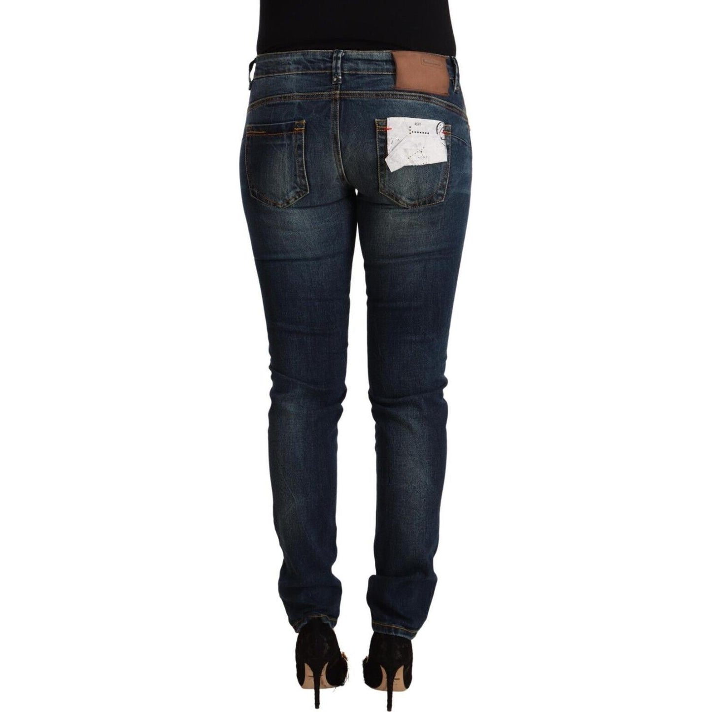 Chic Slim-Fit Low Waist Skinny Jeans