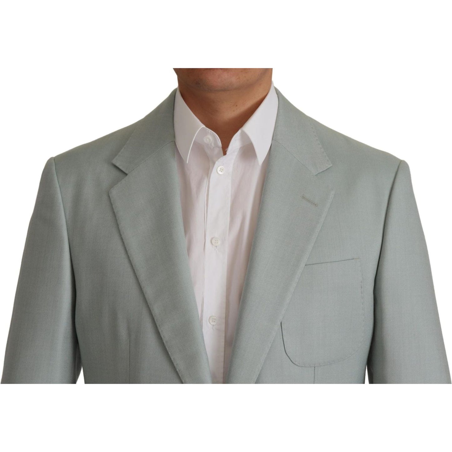 Elegant Slim Fit Cashmere Silk Blazer Jacket