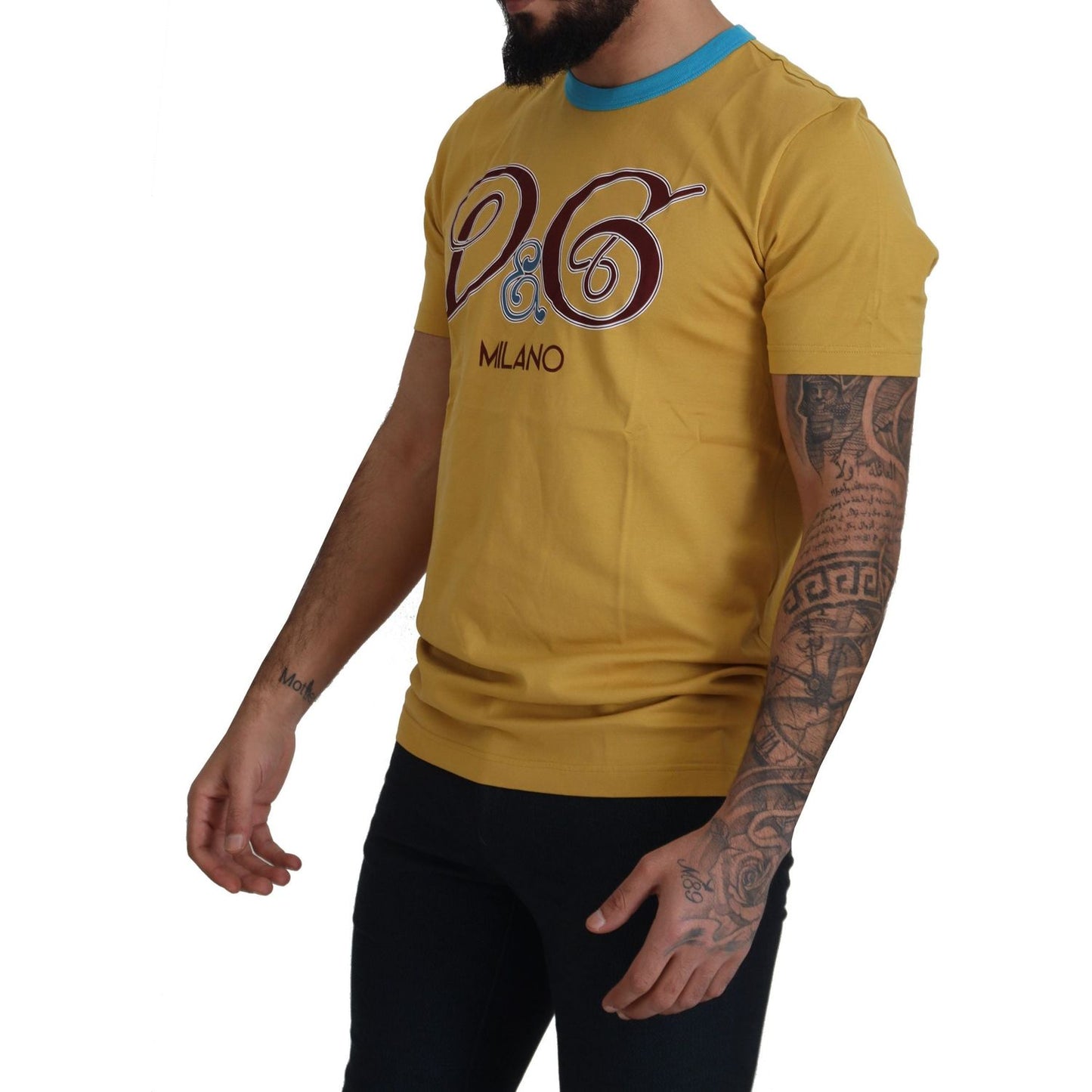 Dolce & Gabbana Sunny Milano Motif Crewneck Tee Dolce & Gabbana