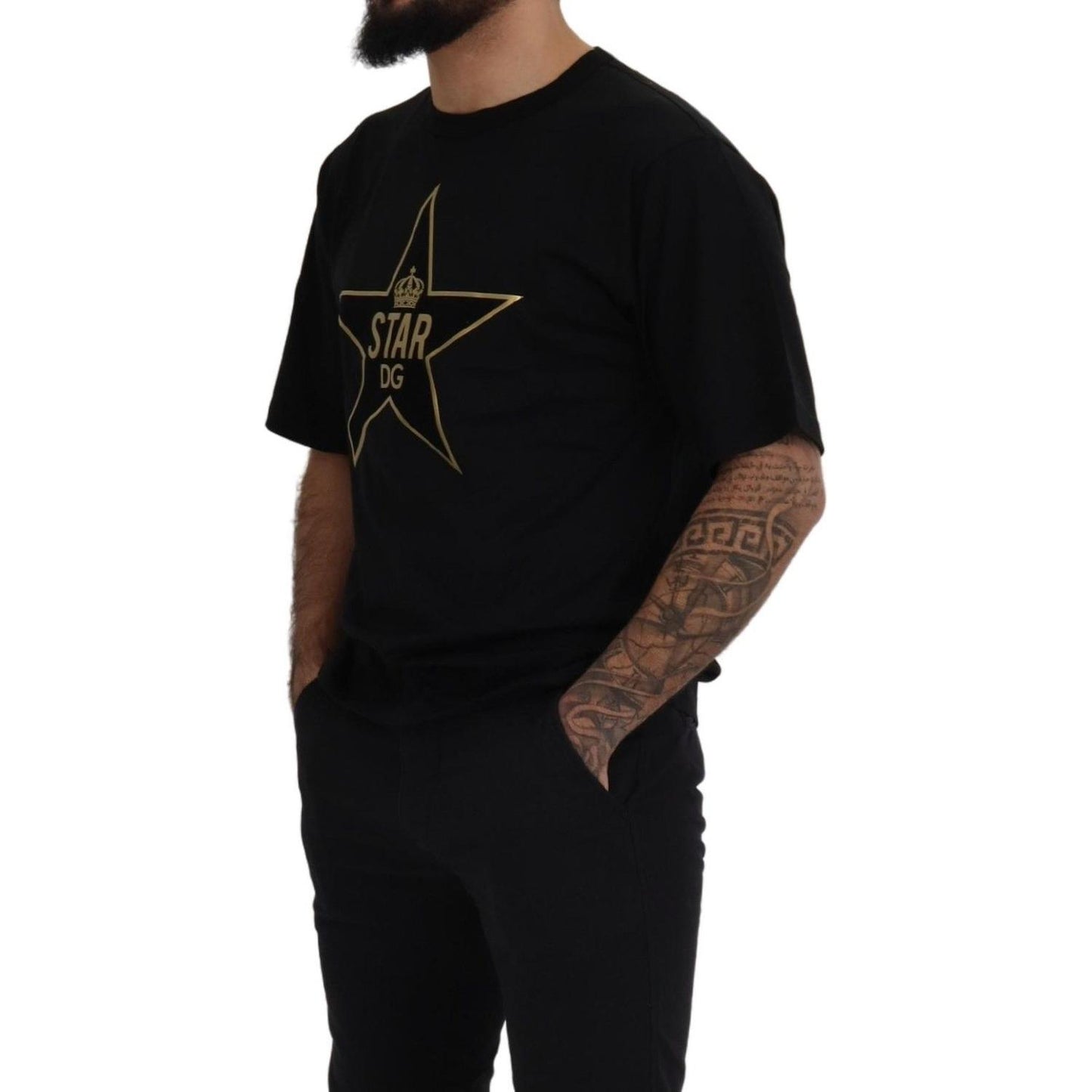 Gold Star DG Emblem Crewneck Tee