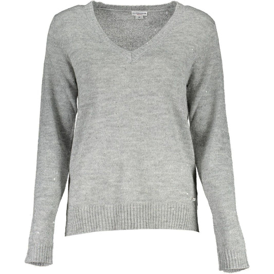 Elegant Long-Sleeved V-Neck Sweater U.S. POLO ASSN.