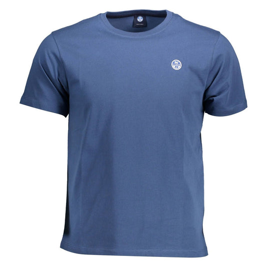 Maritime Breeze Cotton Tee - Classic Blue