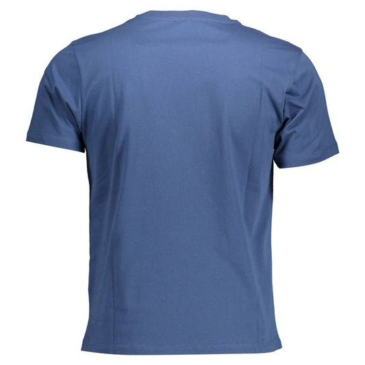 Maritime Breeze Cotton Tee - Classic Blue