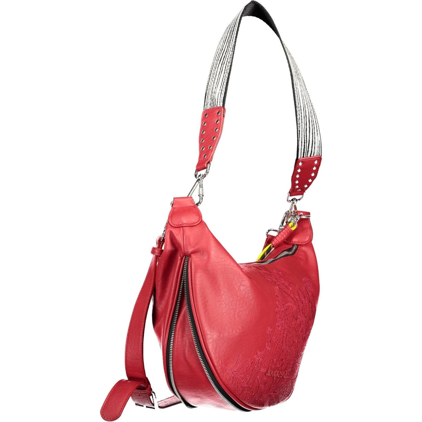 Sizzling Red Expandable Handbag