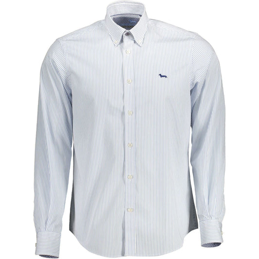 Elegant Light Blue Cotton Shirt for Men