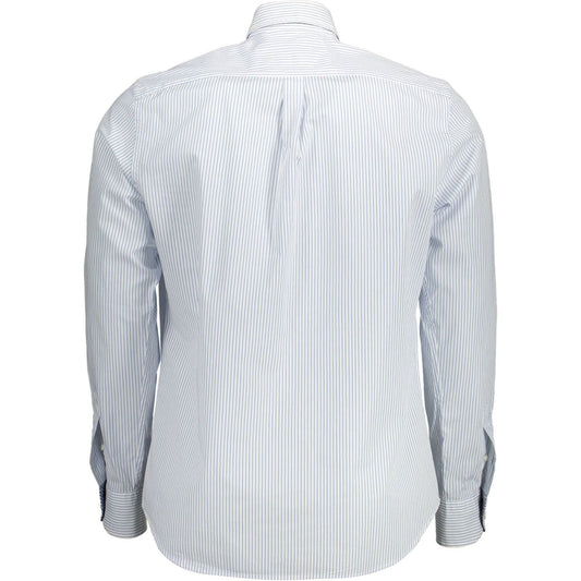 Elegant Light Blue Cotton Shirt for Men