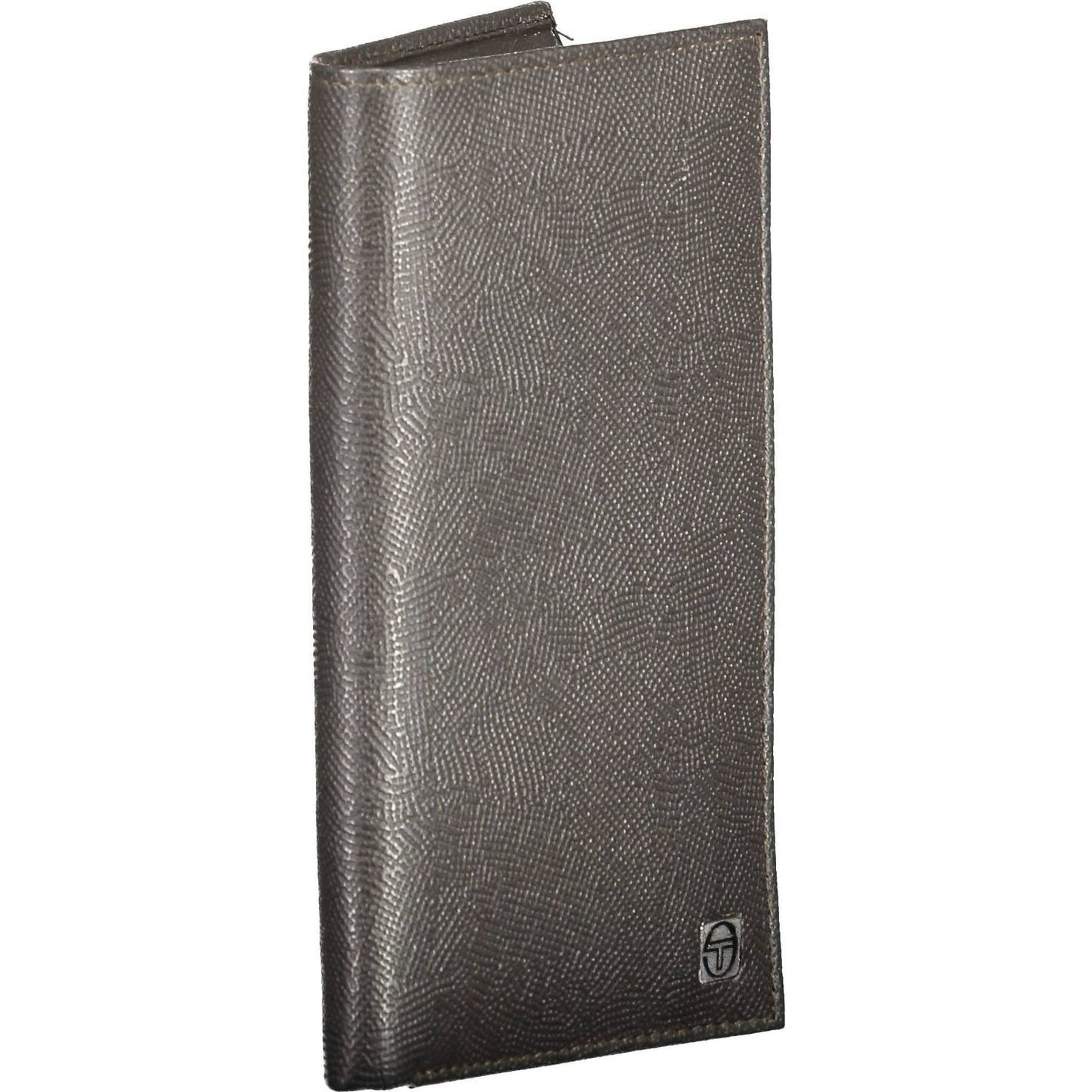 Elegant Leather Bifold Wallet with Coin Pocket